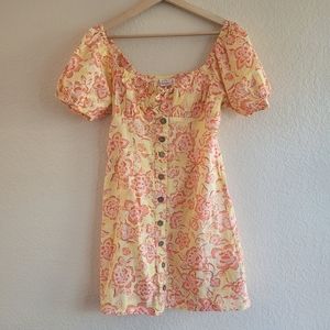 Billabong × wrangler Far & Away mini dress size medium